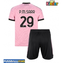 Juventus Pape Matar Sarr #29 Auswärts Trikotsatz Kinder 2026-27 Kurzarm (+ Kurze Hosen)